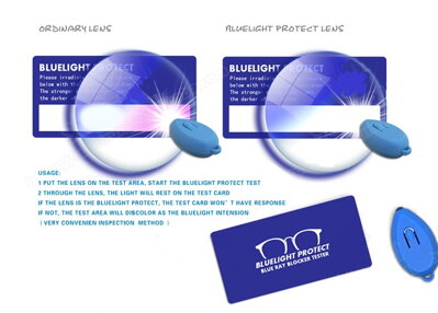 Test na brýle s ochranou proti modrému světlu
