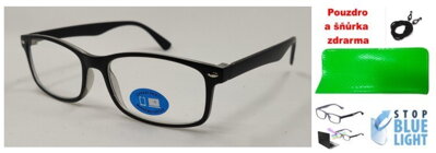  Brýle na počítač V2050BB tmavé