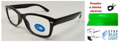 Brýle na počítač V4007BB tmavé