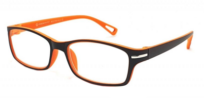 M2160 dioptrické čtecí brýle - oranžové