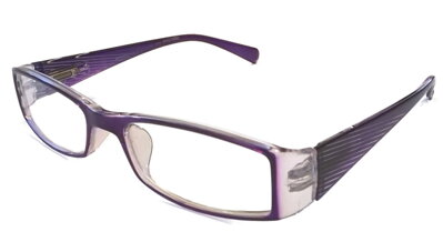 M2201 dioptrické čtecí brýle fialové