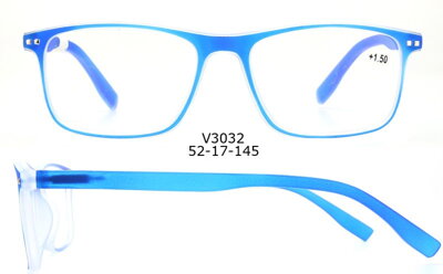 V3032 doptrické brýle modré