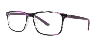  V3048 dioptrické čtecí brýle - fialové