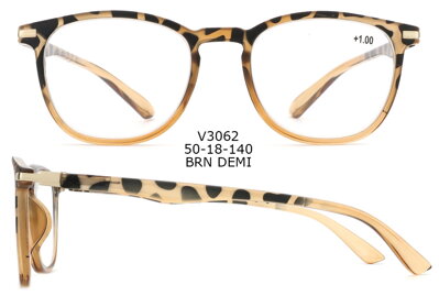 V3062 dioptrické brýle hnědé