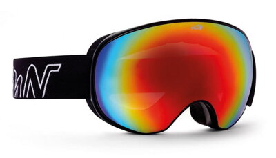 Lyžařské brýle DEMON MAGNET RED + oranžové dvojité sklo v ceně 