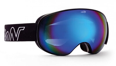 Lyžařské brýle DEMON MAGNET BLUE + oranžové dvojité sklo v ceně 
