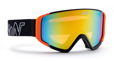 Demon PEAK- lyžařské brýle - tmavo-oranžové