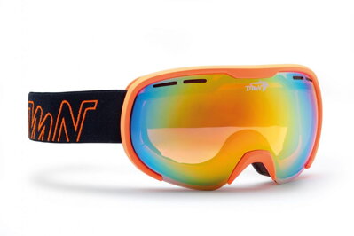 Demon LOGAN - lyžařské brýle - oranžové