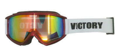 Lyžařské brýle Victory SPV 641 - junior červená