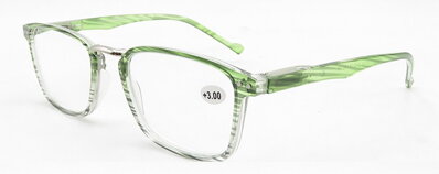 V3042 dioptrické čtecí brýle - zelené