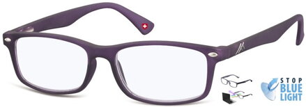 BLF83 čtecí brýle na počítač - fialové +0,00 až +3,50