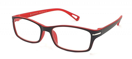 M2160 dioptrické čtecí brýle - červené