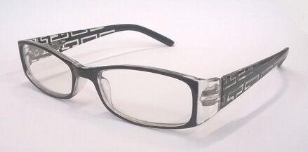 M 2120 dioptrické čtecí brýle - černé s flexem