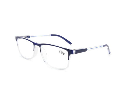 V3066 - dioptrické brýle na čtení - modré