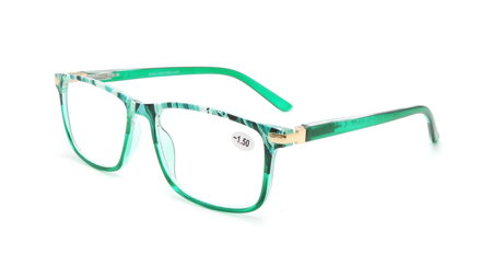 V3075 dioptrické brýle na dálku - zelená