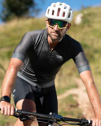 Gravel - matt blue orange