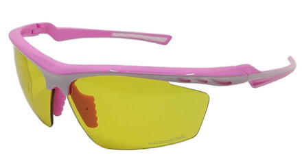 Fotochromatické brýle Victory - SPV 425H růžovo - bílé