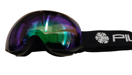 Lyžařské brýle Magnet - Pilot zelené