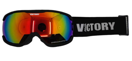 Lyžařské brýle Victory SPV 644 - junior tmavé OTG