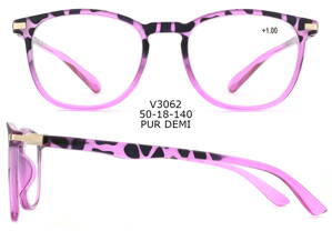 V3062 dioptrické brýle purpurová