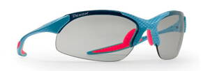 Demon 832 carbon blue pink - fotochromatické brýle D-Chrom