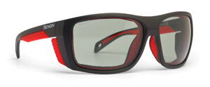 Fotochromatické brýle DEMON - EIGER - červeno-černé