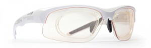 Fotochromatické sportovní brýle DEMON - Fusion bílé 