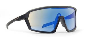 Fotochromatické sportovní brýle Gravel černé + modré sklo