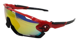 VICTORY SPV434 polarizační sportovní brýle s 3 výměnnými skly červeno-černé