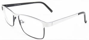 V3046 - dioptrické brýle na dálku - bíločerné