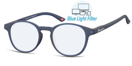 BLF52Ačtecí brýle na počítač -modré
