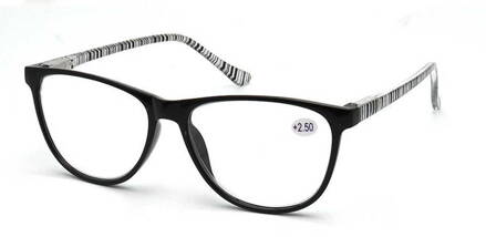 M2223 dioptrické brýle na čtení - tmavé