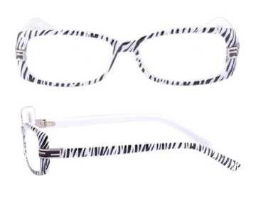 V3008 dioptrické čtecí brýle - zebra