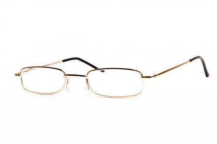 V3010 dioptrické čtecí brýle s pouzdrem - zlaté                    
