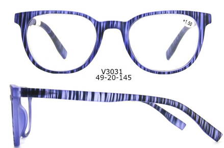 V3031 dioptrické brýle fialové +0,50