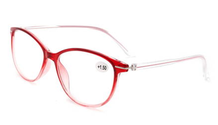  V 3071 dioptrické čtecí brýle - červená