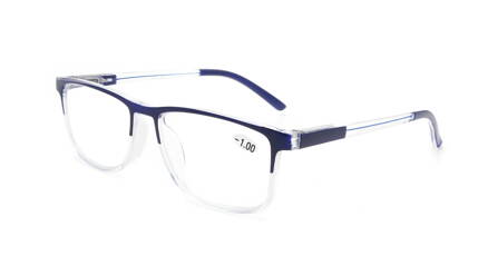  V3076 dioptrické brýle na dálku - modrá