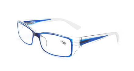 V3077 dioptrické brýle na dálku - modrá