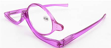 Zvětšovací brýle na líčení V3041 fialové