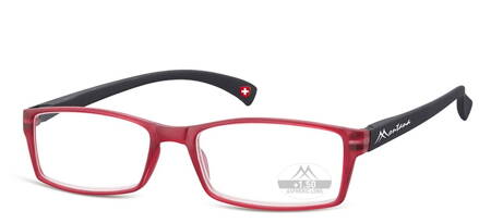 BMR75B - dioptrické brýle červené