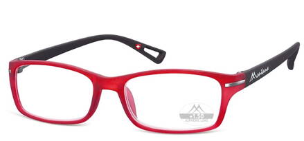 MR76B dioptrické čtecí brýle červené