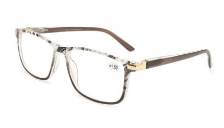  V3065 - dioptrické brýle na čtení - šedé